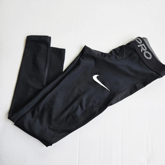 Nike Pro Men's Black Compression Shorts - Picture 4 of 6